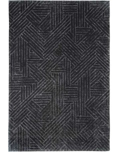 Tappeto moderno lavabile in lavatrice Faro Charcoal della collezione Magic Home - Carpet Decor