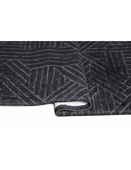 Tappeto moderno lavabile in lavatrice Faro Charcoal della collezione Magic Home - Carpet Decor