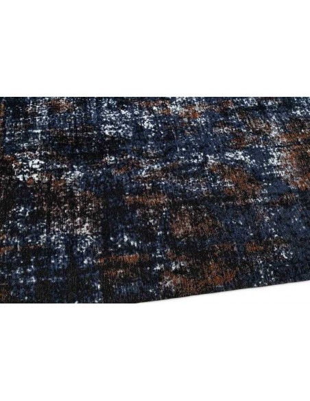 Tappeto moderno lavabile in lavatrice Flame Rusty Blue della collezione Magic Home - Carpet Decor
