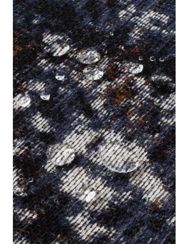 Tappeto moderno lavabile in lavatrice Flame Rusty Blue della collezione Magic Home - Carpet Decor