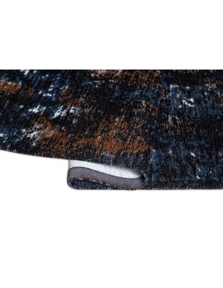 Tappeto moderno lavabile in lavatrice Flame Rusty Blue della collezione Magic Home - Carpet Decor