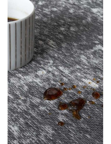 Tappeto moderno lavabile in lavatrice Galaxy Steel Grey - Collezione Magic Home - Carpet Decor