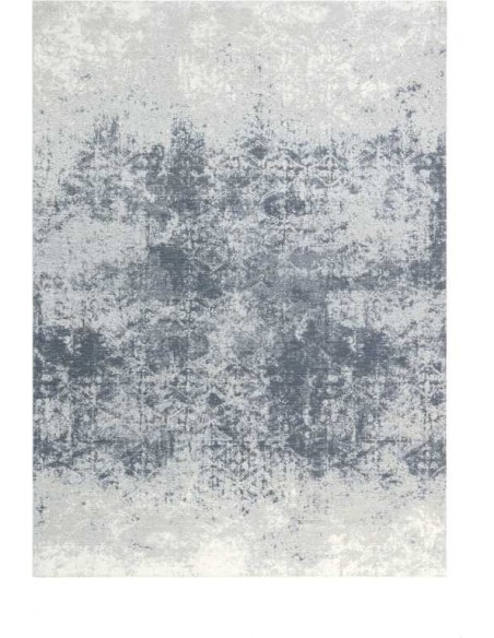 Tappeto moderno lavabile in lavatrice Illusion Blue Grey - Collezione Magic Home - Carpet Decor