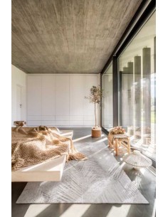 Tappeto moderno lavabile in lavatrice Java Ivory della collezione Magic Home di Carpet Decor - 160x230 cm, 200x300 cm, spessore  2