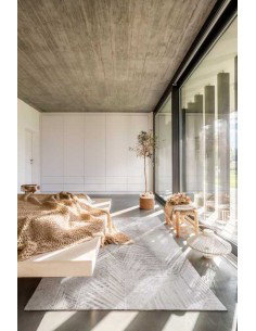 Tappeto moderno lavabile in lavatrice Java Ivory della collezione Magic Home di Carpet Decor - 160x230 cm, 200x300 cm, spessore  2