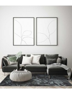 Tappeto moderno lavabile in lavatrice Jungle Green della collezione Magic Home di Carpet Decor - 57% poliestere 43% cotone, lavo 2