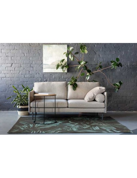 Tappeto moderno lavabile in lavatrice Jungle Green della collezione Magic Home di Carpet Decor - 57% poliestere 43% cotone, lavo