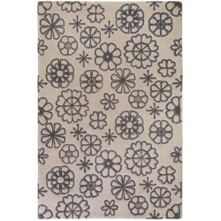 Tappeto moderno Garden 23 Natalia Pepe (-35%) beige cm.200x300 di SITAP 2