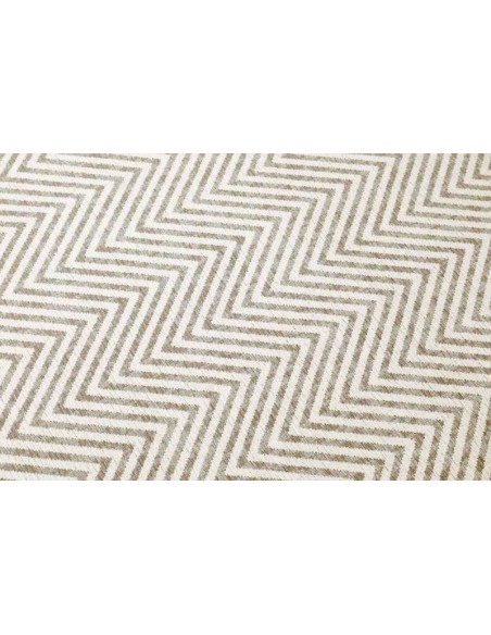 Tappeto moderno lavabile in lavatrice Luno Cold Beige - Collezione Magic Home - Carpet Decor