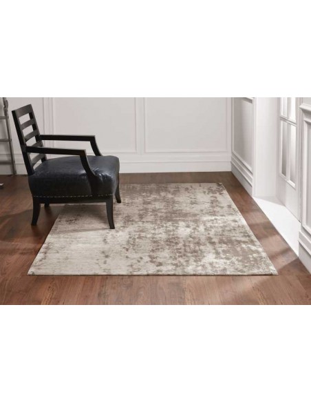 Tappeto moderno lavabile in lavatrice Lyon Taupe della collezione Magic Home di Carpet Decor - 160x230 cm - 72% poliestere 28% c