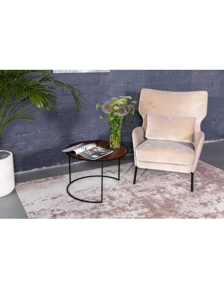 Tappeto moderno lavabile in lavatrice Lyon Taupe della collezione Magic Home di Carpet Decor - 160x230 cm - 72% poliestere 28% c