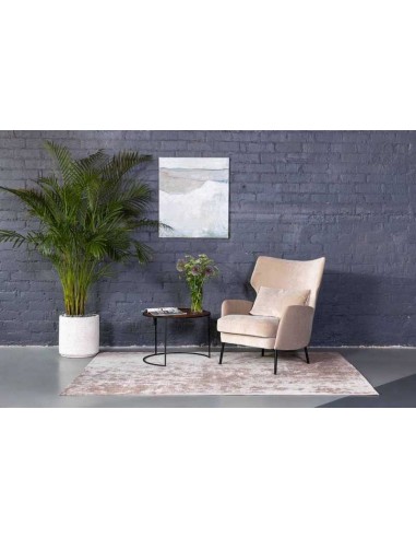 Tappeto moderno lavabile in lavatrice Lyon Taupe della collezione Magic Home di Carpet Decor - 160x230 cm - 72% poliestere 28% c