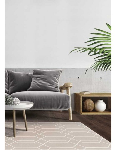 Tappeto moderno lavabile in lavatrice Maroc Sand della collezione Magic Home - Carpet Decor