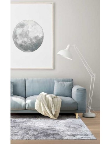 Tappeto moderno lavabile in lavatrice Moon Light Grey - Collezione Magic Home - Carpet Decor - Turchia - 57% poliestere 43% coto