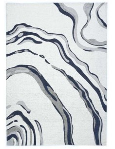 Tappeto moderno lavabile in lavatrice Orion Blue della collezione Magic Home - Carpet Decor