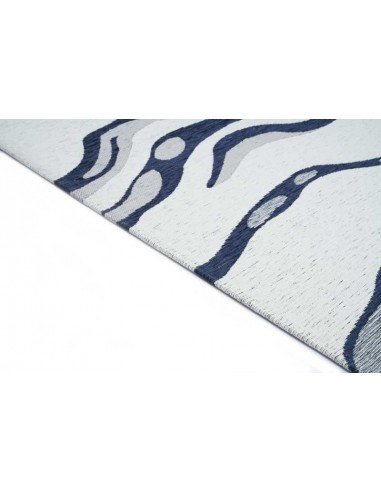 Tappeto moderno lavabile in lavatrice Orion Blue della collezione Magic Home - Carpet Decor