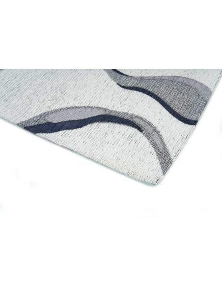 Tappeto moderno lavabile in lavatrice Orion Blue della collezione Magic Home - Carpet Decor
