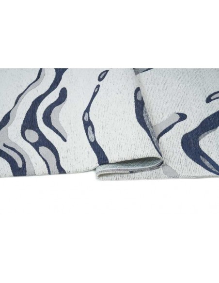 Tappeto moderno lavabile in lavatrice Orion Blue della collezione Magic Home - Carpet Decor