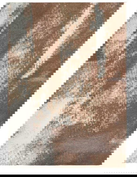 Tappeto moderno lavabile in lavatrice Rust Copper della collezione Magic Home di Carpet Decor - Turchia, 63% poliestere 37% coto