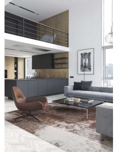 Tappeto moderno lavabile in lavatrice Rust Grey della collezione Magic Home - Carpet Decor 2