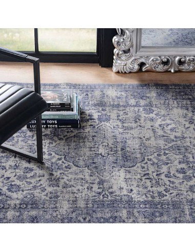 Tappeto moderno lavabile in lavatrice Sedef Sky Blue della collezione Magic Home - Carpet Decor