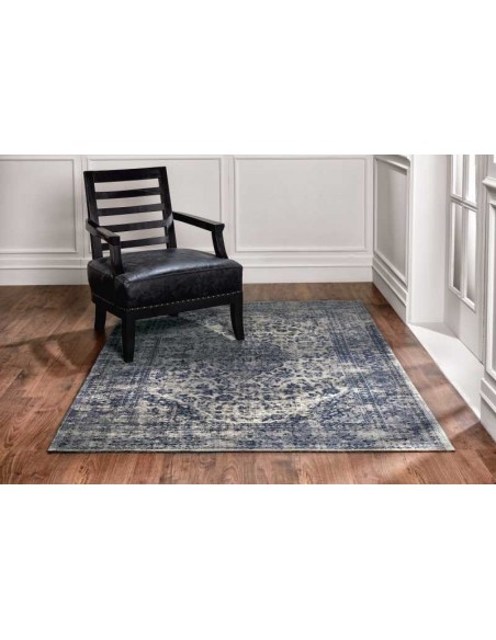 Tappeto moderno lavabile in lavatrice Sedef Sky Blue della collezione Magic Home - Carpet Decor