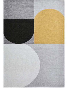 Tappeto moderno lavabile in lavatrice Silva Yellow della collezione Magic Home - Carpet Decor