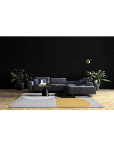 Tappeto moderno lavabile in lavatrice Silva Yellow della collezione Magic Home - Carpet Decor