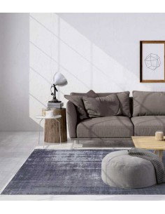 Tappeto moderno lavabile in lavatrice Soil Dark Grey della collezione Magic Home, brand Carpet Decor, provenienza Turchia. Dimen 2