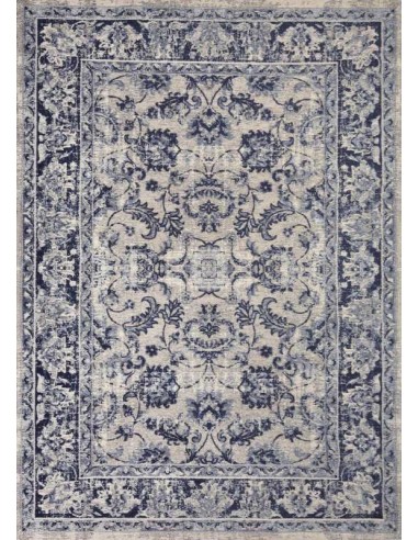 Tappeto moderno lavabile in lavatrice Tebriz Antique Blue - Collezione Magic Home - Carpet Decor