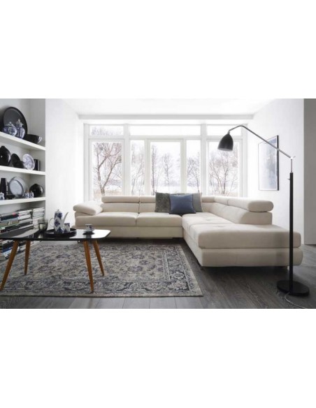 Tappeto moderno lavabile in lavatrice Tebriz Antique Blue - Collezione Magic Home - Carpet Decor