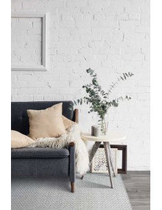 Tappeto moderno lavabile in lavatrice Tress Ivory della collezione Magic Home - Carpet Decor 2