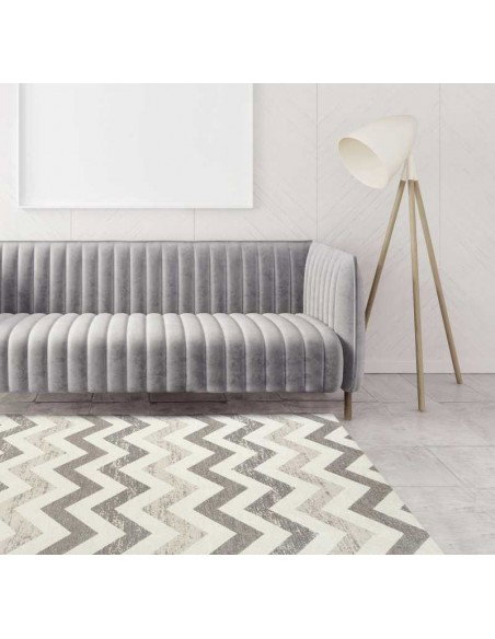 Tappeto moderno lavabile in lavatrice Vena Taupe della collezione Magic Home - Carpet Decor