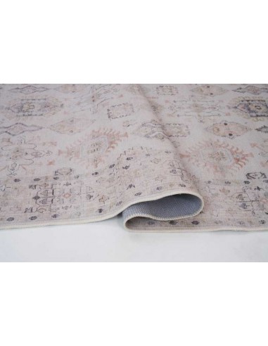 Tappeto moderno Aman Beige collezione Magic Home Print Carpet Decor 160x230 200x300 100% poliestere Turchia