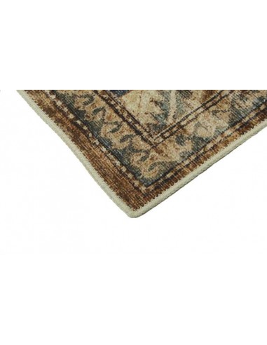 Tappeto moderno Persian Brown della collezione Magic Home Print di Carpet Decor - 100% poliestere, lavorazione jaquard flatweave