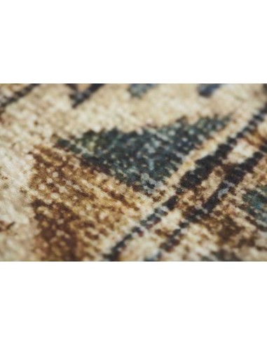 Tappeto moderno Persian Brown della collezione Magic Home Print di Carpet Decor - 100% poliestere, lavorazione jaquard flatweave