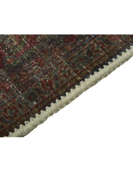 Tappeto moderno Petra Wine della collezione Magic Home Print, Carpet Decor. Provenienza Turchia, 100% poliestere, lavorazione ja