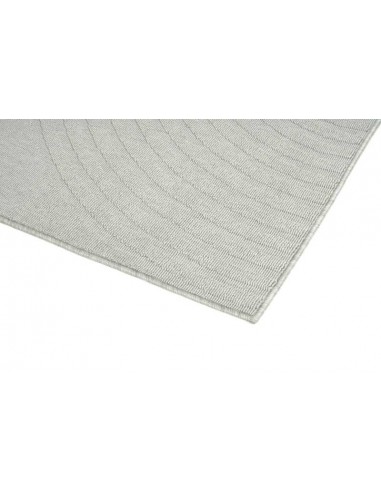 Tappeto moderno Acores Grey, collezione Outdoor Indoor, resistente alle intemperie, 100% polipropilene, made in Belgio.