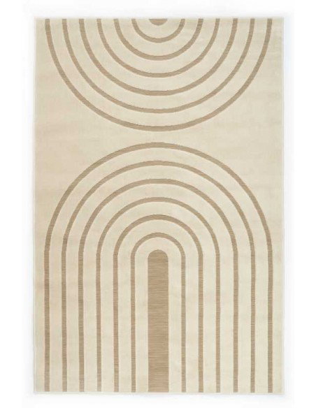 Tappeto moderno Serra della collezione Outdoor Indoor, resistente alle intemperie, adatto per interni ed esterni, 100% polipropi