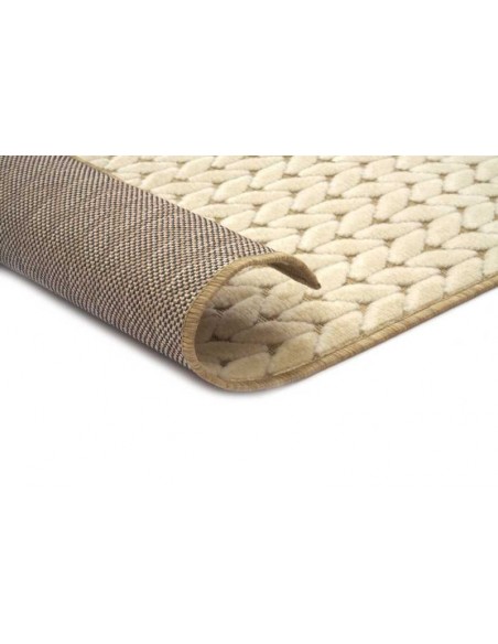 Tappeto moderno Trenzada, collezione Outdoor Indoor, resistente alle intemperie, 100% polipropilene, made in Belgio.