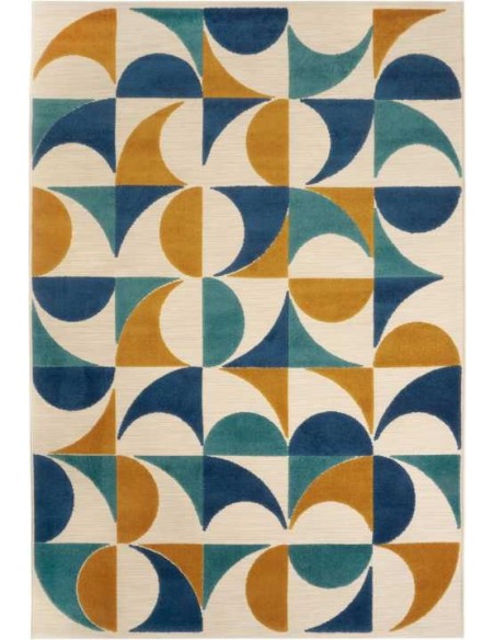 Tappeto moderno Verano della collezione Outdoor Indoor - Carpet Decor - resistente alle intemperie e facile da pulire - 100% pol