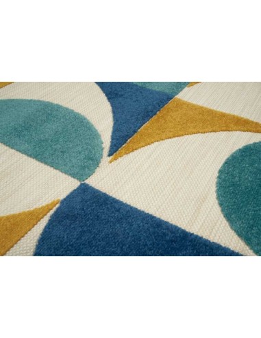 Tappeto moderno Verano della collezione Outdoor Indoor - Carpet Decor - resistente alle intemperie e facile da pulire - 100% pol