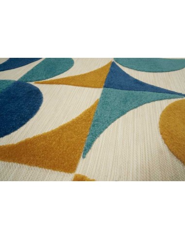 Tappeto moderno Verano della collezione Outdoor Indoor - Carpet Decor - resistente alle intemperie e facile da pulire - 100% pol