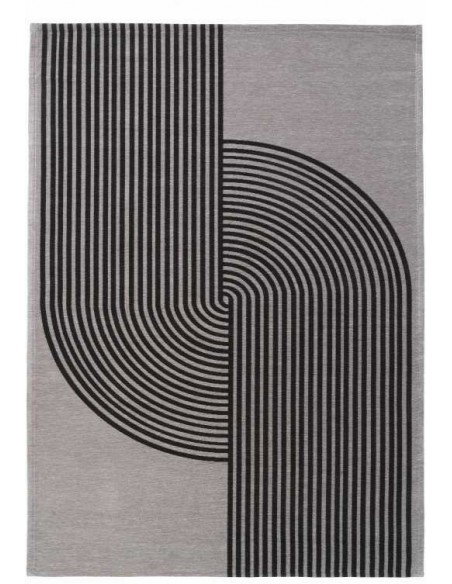 Tappeto moderno lavabile in lavatrice Aruba Grey della collezione Unique di Carpet Decor - Turchia - 24% cotone riciclato 4% RPE