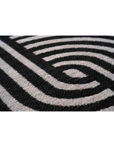 Tappeto moderno lavabile in lavatrice Aruba Grey della collezione Unique di Carpet Decor - Turchia - 24% cotone riciclato 4% RPE