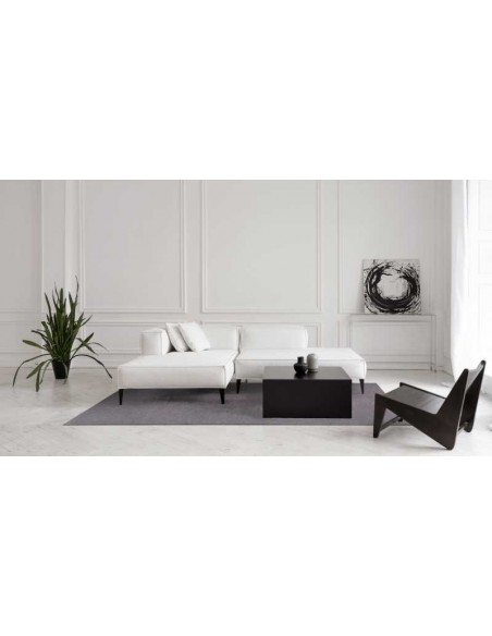 Tappeto moderno lavabile in lavatrice Basic Grey collezione Unique Carpet Decor 160x230 200x300 cm spessore 0,8 cm materiale cot