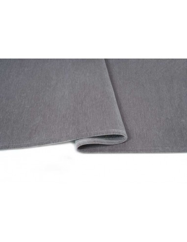 Tappeto moderno lavabile in lavatrice Basic Grey collezione Unique Carpet Decor 160x230 200x300 cm spessore 0,8 cm materiale cot