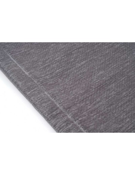 Tappeto moderno lavabile in lavatrice Basic Grey collezione Unique Carpet Decor 160x230 200x300 cm spessore 0,8 cm materiale cot