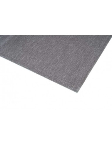 Tappeto moderno lavabile in lavatrice Basic Grey collezione Unique Carpet Decor 160x230 200x300 cm spessore 0,8 cm materiale cot