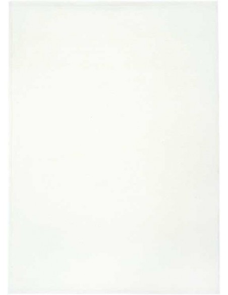 Tappeto moderno lavabile in lavatrice Basic White della collezione Unique di Carpet Decor - Turchia - 160x230 cm - 24% cotone ri